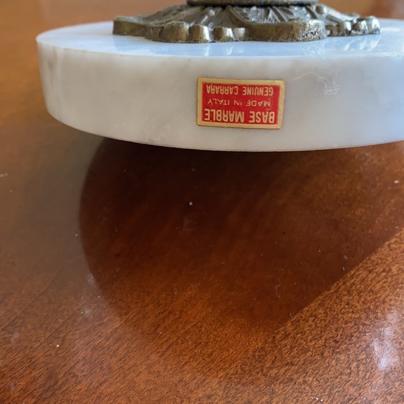 Marble and Crystal Candy Dish and Candle Holders - Picture 5 of 6